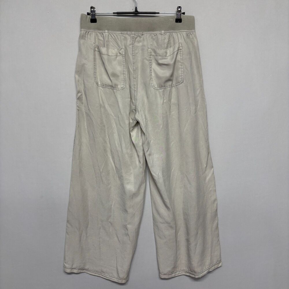 XCVI Women Wide Leg Dragon Embroidered Pants Size Medium Pull On Lyocell D126 -6 - Picture 15 of 16